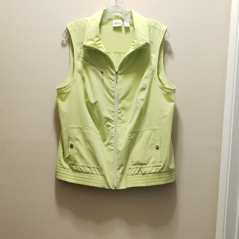 Green Chico's Vest
